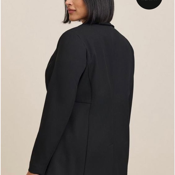 Torrid Studio Luxe Long Line Blazer SZ 0X - Picture 6 of 8